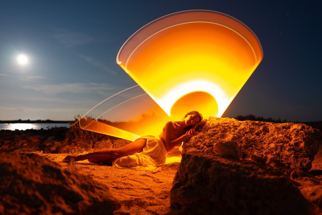 Light painting photo 2024 by Andrea Riezzo — Sublument — 040