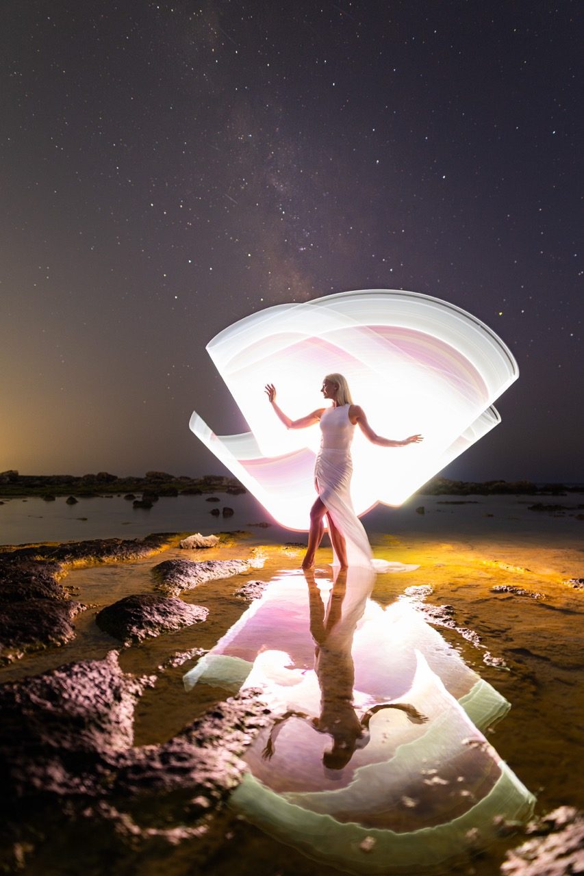 Light painting photo 2024 by Andrea Riezzo — Sublument — 042