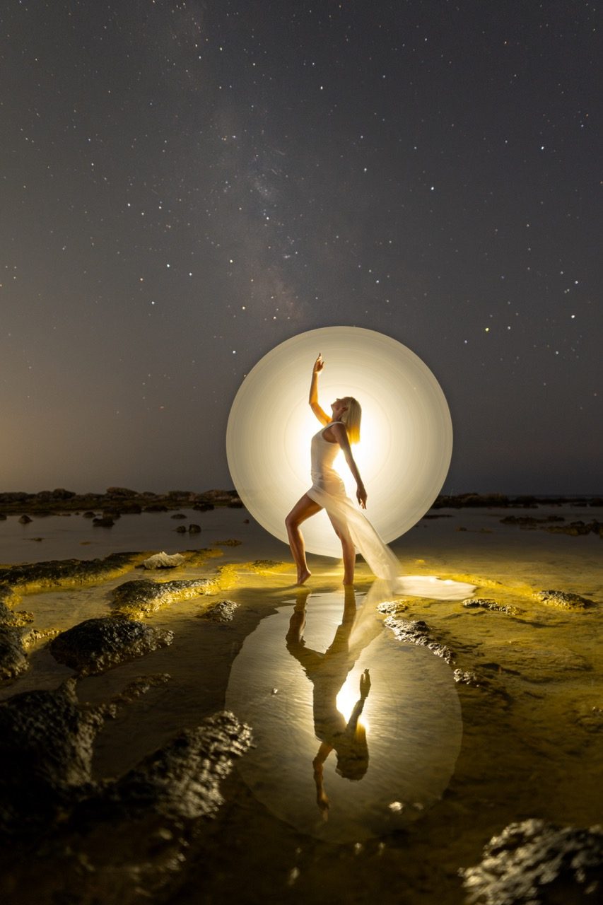 Light painting photo 2024 by Andrea Riezzo — Sublument — 043