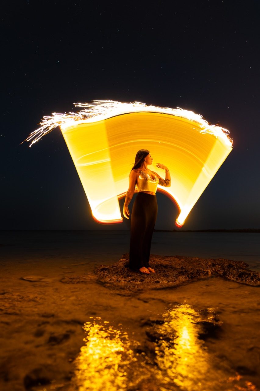 Light painting photo 2024 by Andrea Riezzo — Sublument — 046