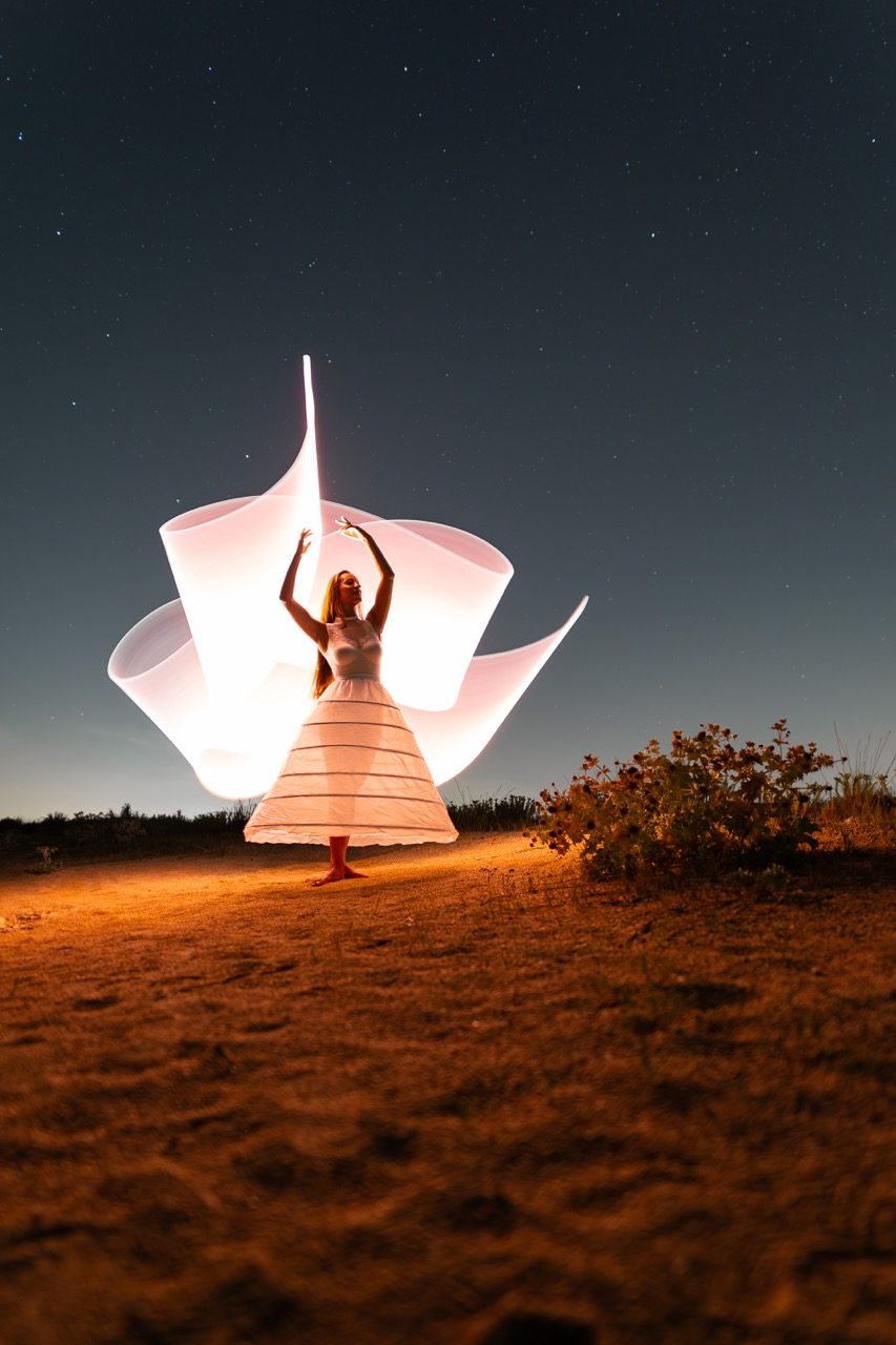 Light painting photo 2025 by Andrea Riezzo — Sublument — 001