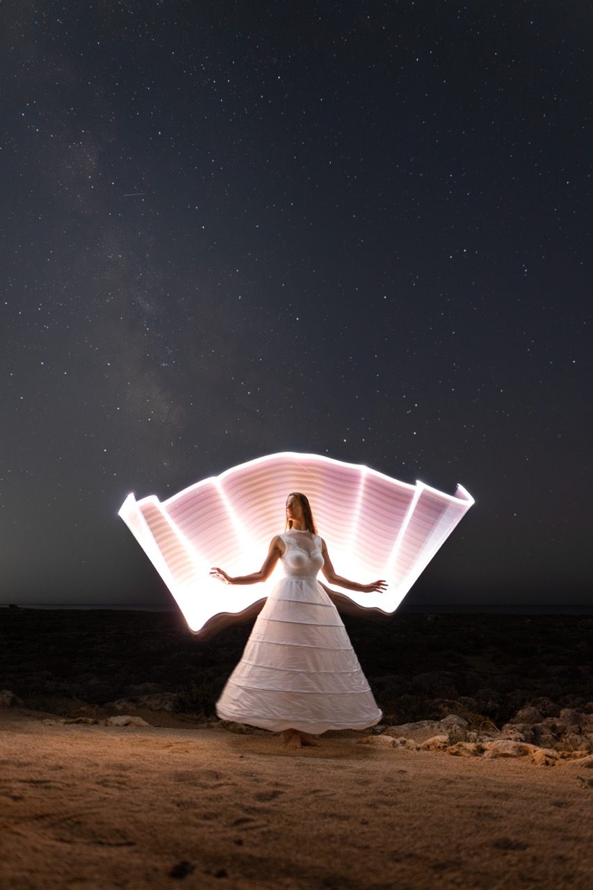 Light painting photo 2025 by Andrea Riezzo — Sublument — 002