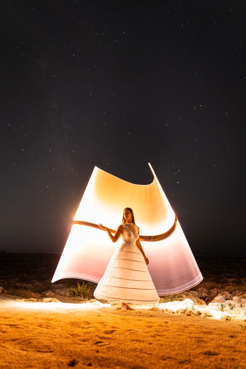 Light painting photo 2025 by Andrea Riezzo — Sublument — 003