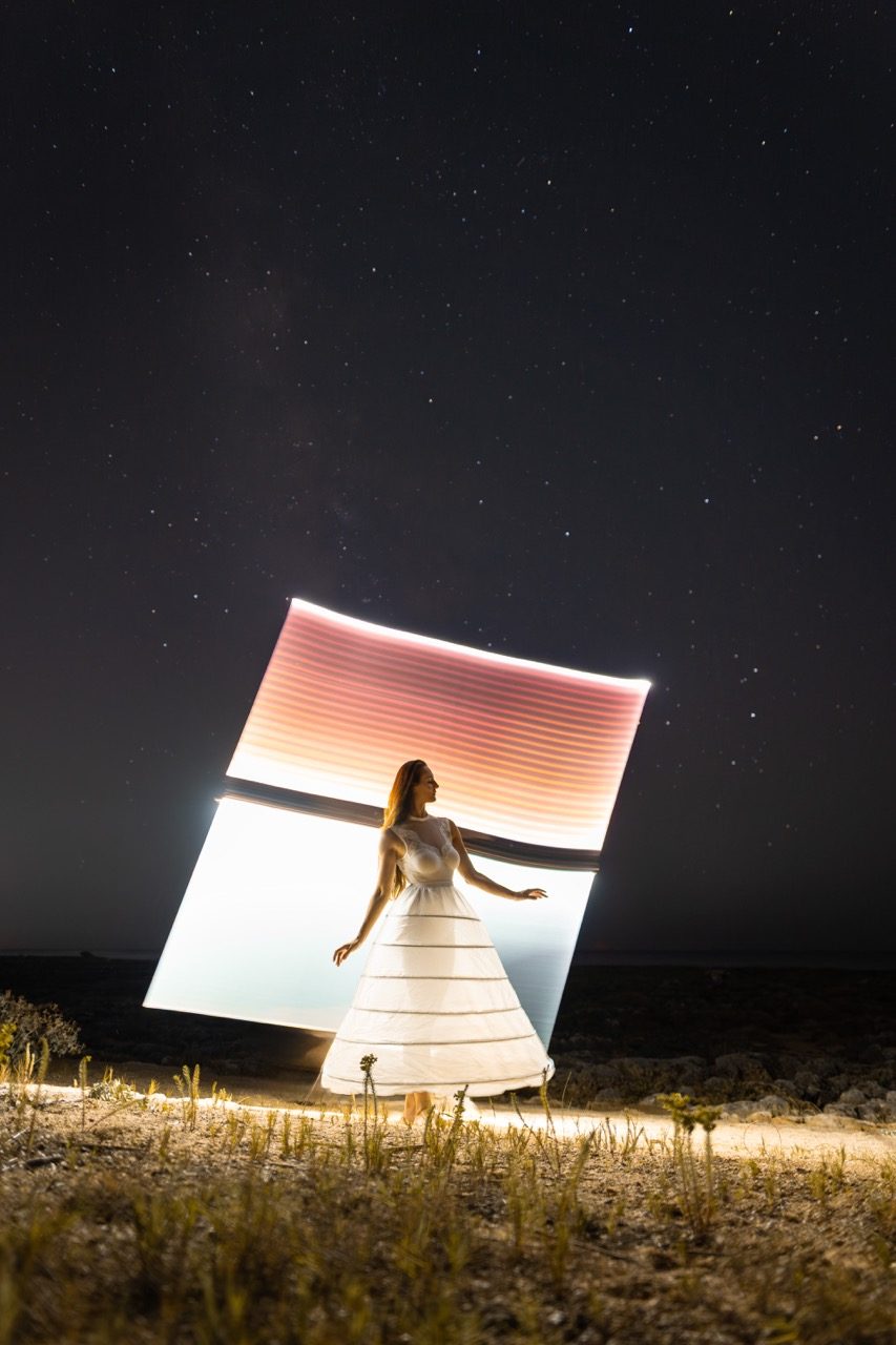 Light painting photo 2025 by Andrea Riezzo — Sublument — 004