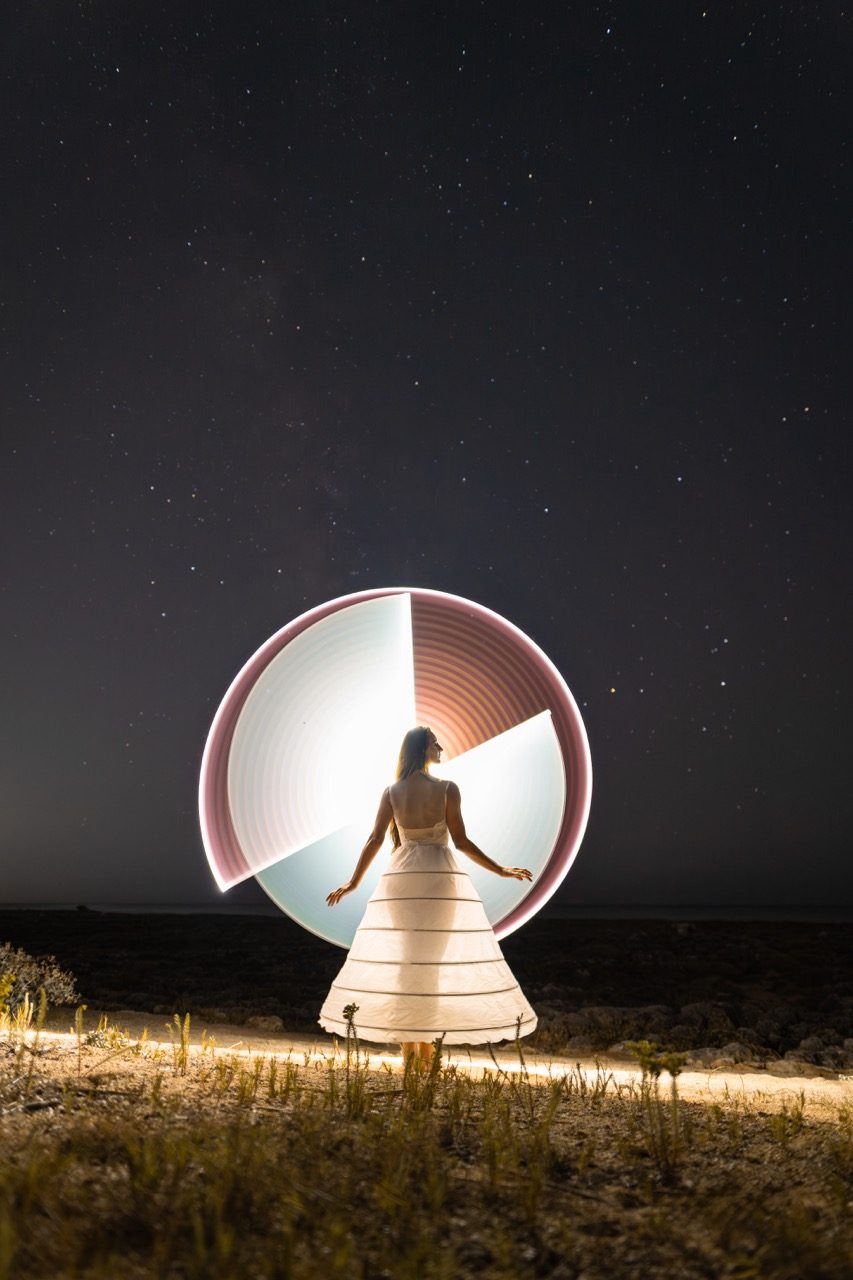 Light painting photo 2025 by Andrea Riezzo — Sublument — 005
