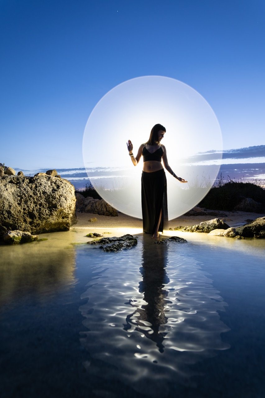 Light painting photo 2025 by Andrea Riezzo — Sublument — 006