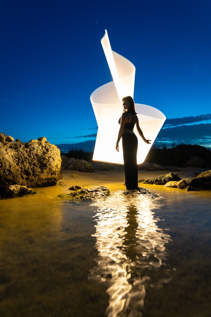 Light painting photo 2025 by Andrea Riezzo — Sublument — 007
