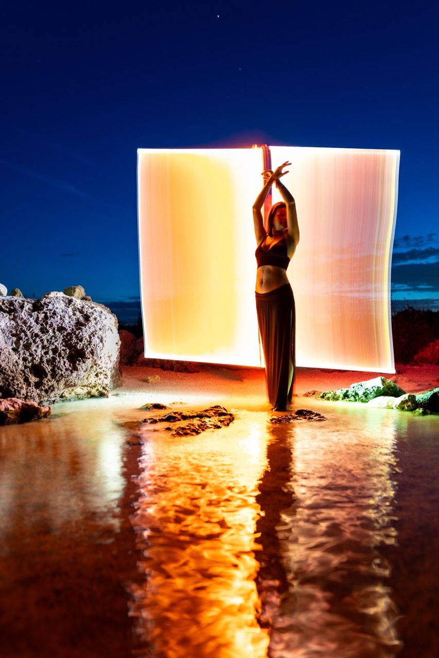 Light painting photo 2025 by Andrea Riezzo — Sublument — 008