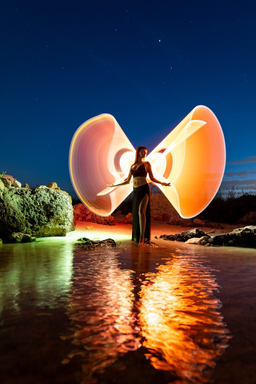 Light painting photo 2025 by Andrea Riezzo — Sublument — 009