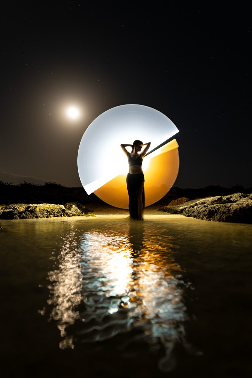 Light painting photo 2025 by Andrea Riezzo — Sublument — 010