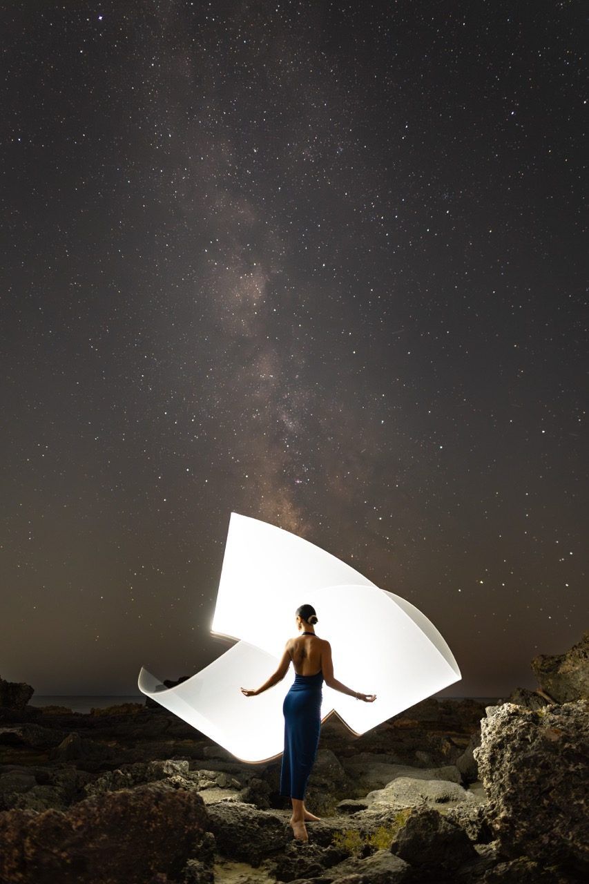 Light painting photo 2025 by Andrea Riezzo — Sublument — 012
