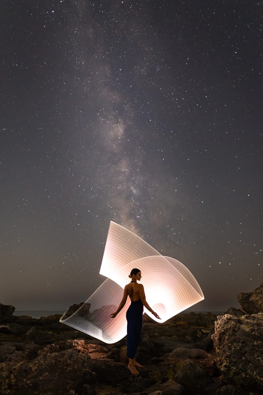 Light painting photo 2025 by Andrea Riezzo — Sublument — 013