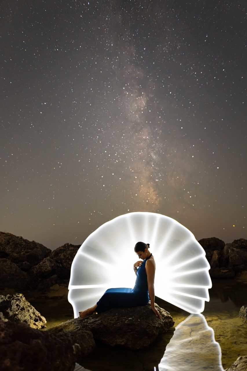 Light painting photo 2025 by Andrea Riezzo — Sublument — 015