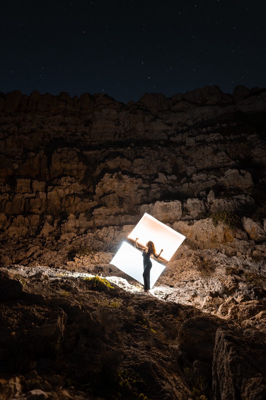 Light painting photo 2025 by Andrea Riezzo — Sublument — 016