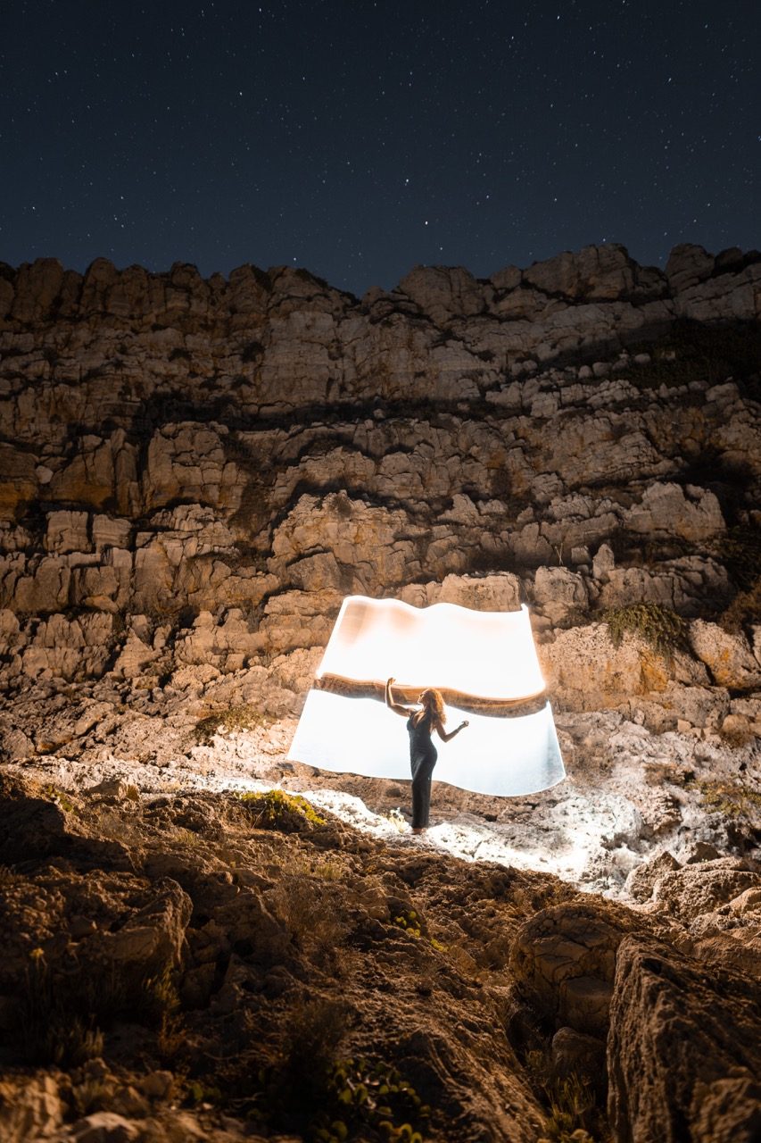 Light painting photo 2025 by Andrea Riezzo — Sublument — 017