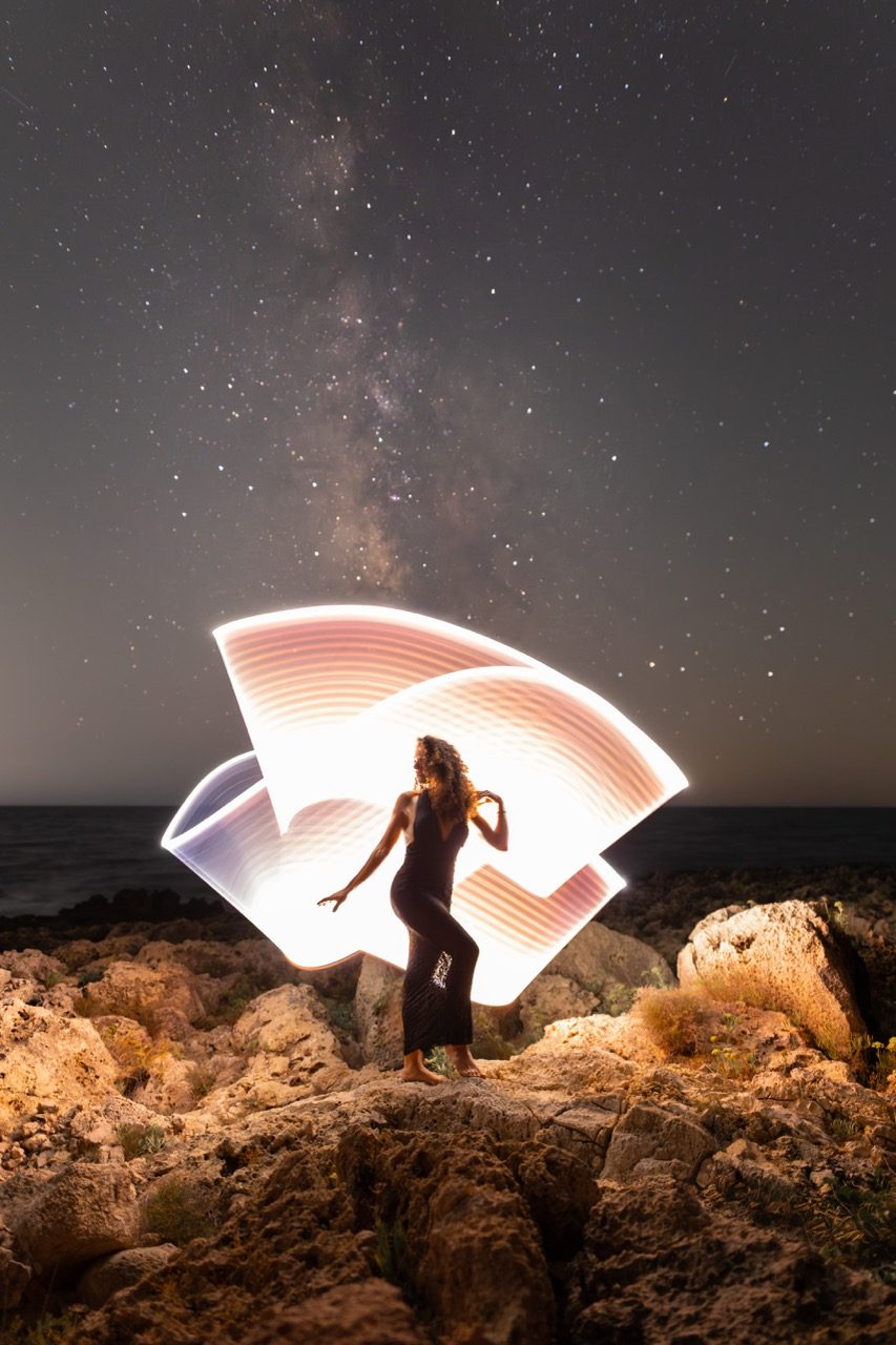 Light painting photo 2025 by Andrea Riezzo — Sublument — 018