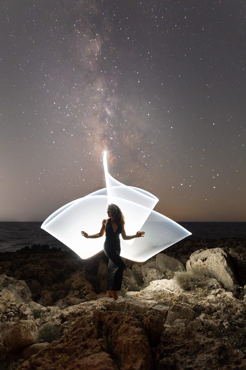 Light painting photo 2025 by Andrea Riezzo — Sublument — 019
