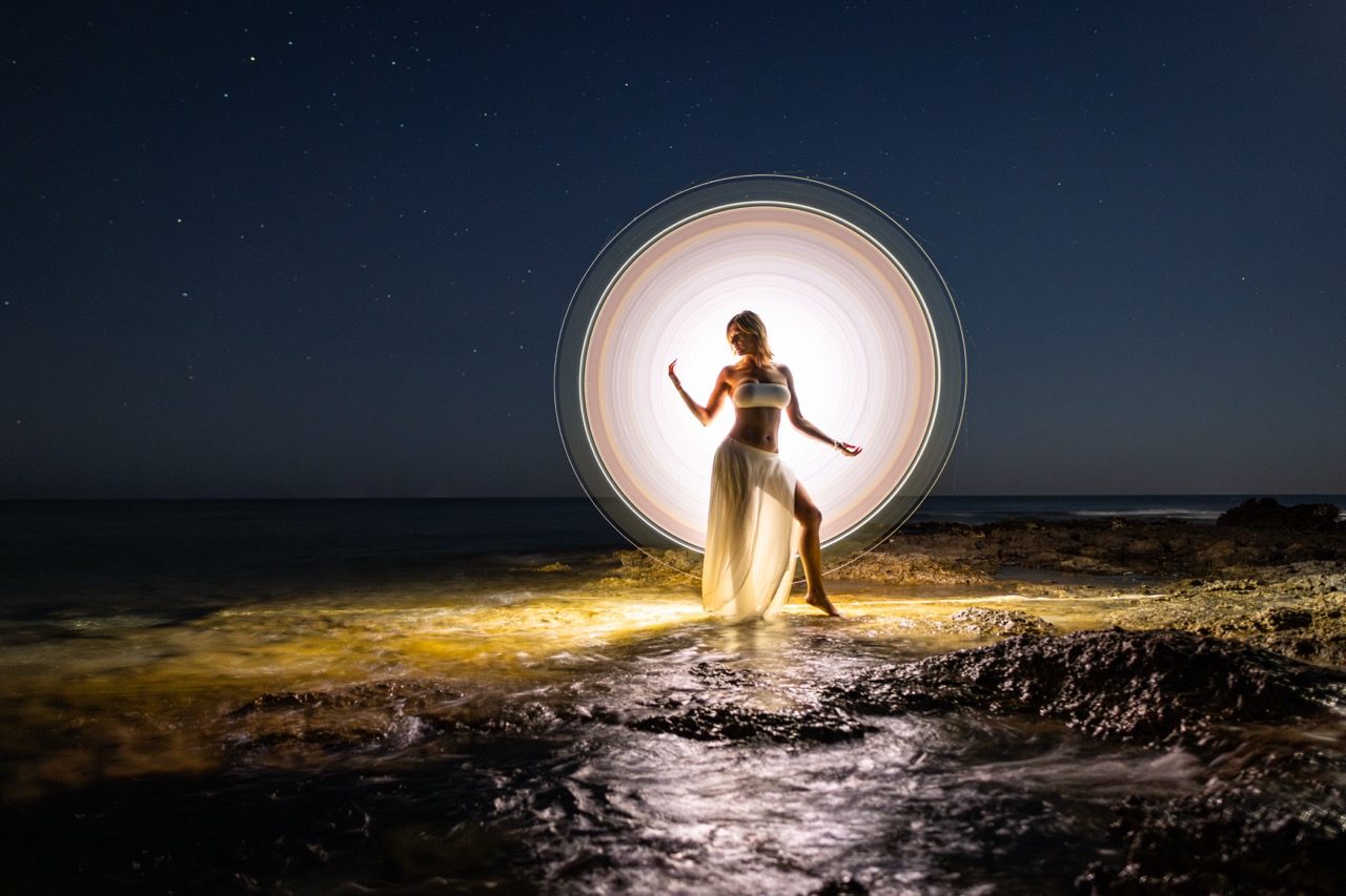 Light painting photo 2025 by Andrea Riezzo — Sublument — 021