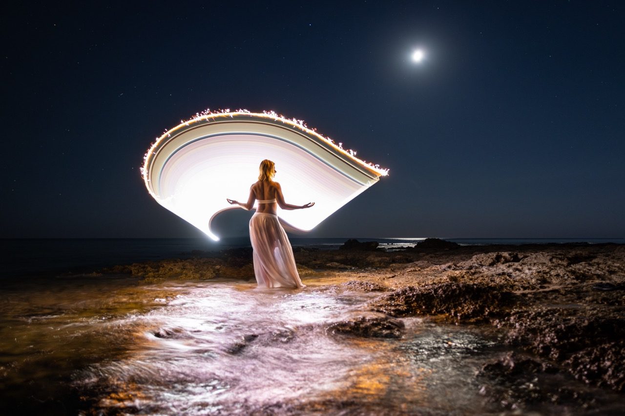 Light painting photo 2025 by Andrea Riezzo — Sublument — 023