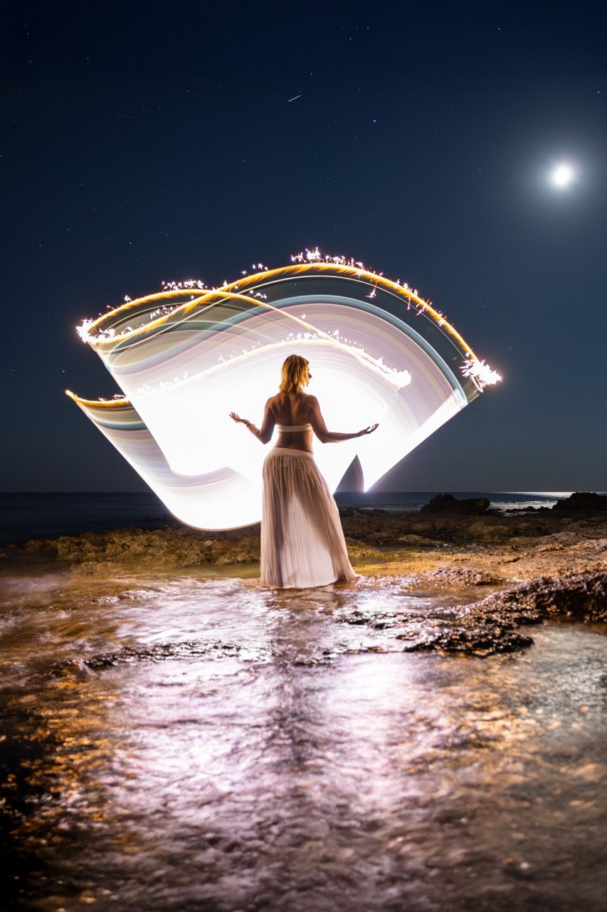 Light painting photo 2025 by Andrea Riezzo — Sublument — 024