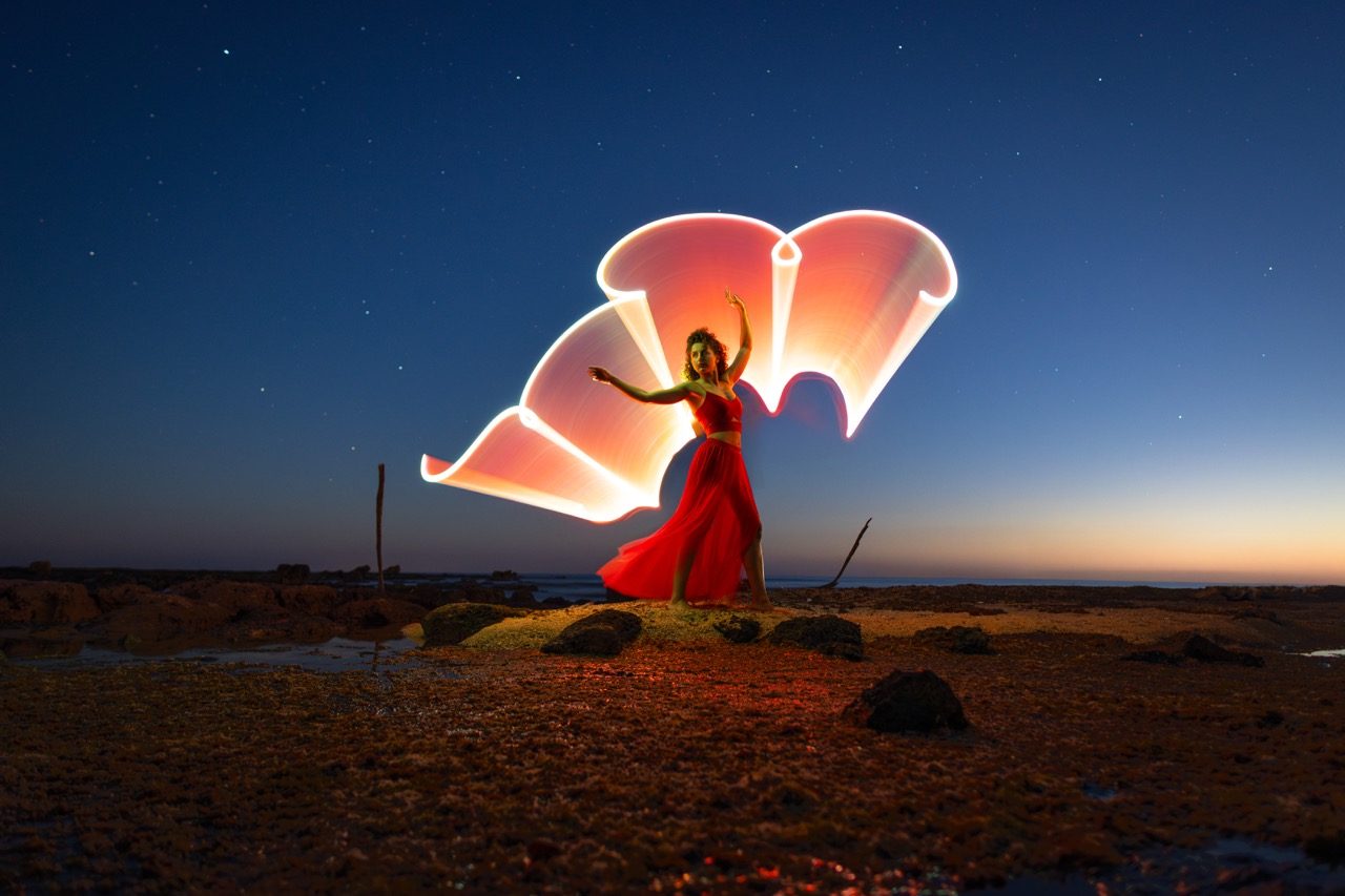 Light painting photo 2025 by Andrea Riezzo — Sublument — 025