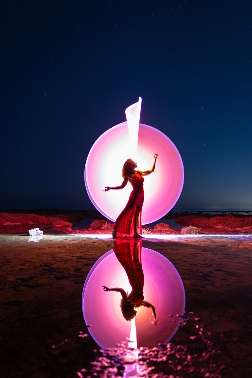 Light painting photo 2025 by Andrea Riezzo — Sublument — 030