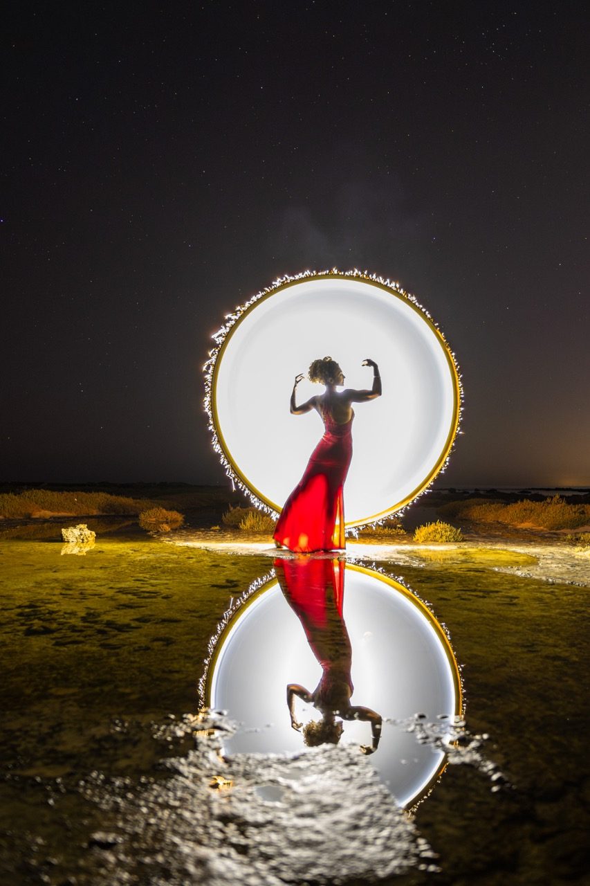 Light painting photo 2025 by Andrea Riezzo — Sublument — 031
