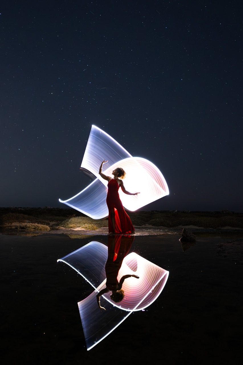 Light painting photo 2025 by Andrea Riezzo — Sublument — 032