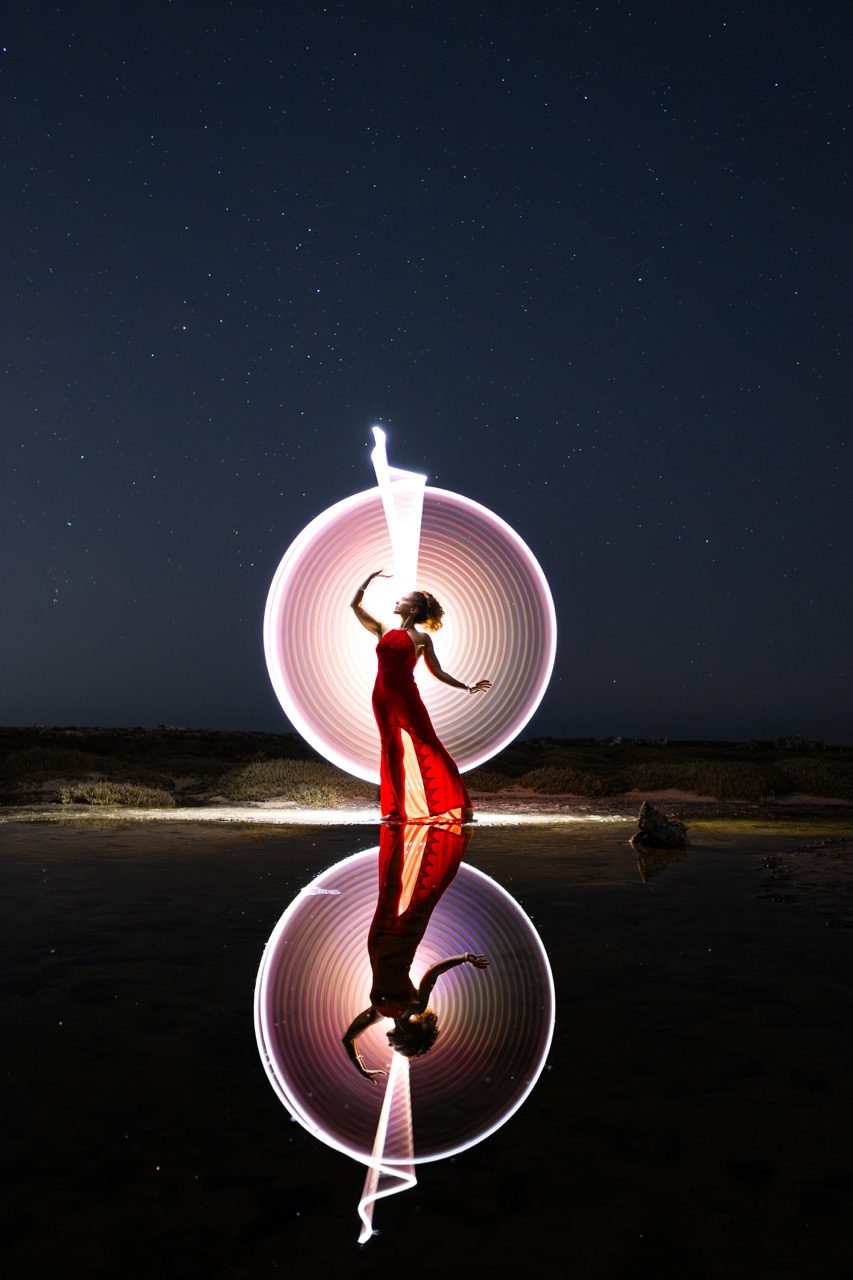 Light painting photo 2025 by Andrea Riezzo — Sublument — 033