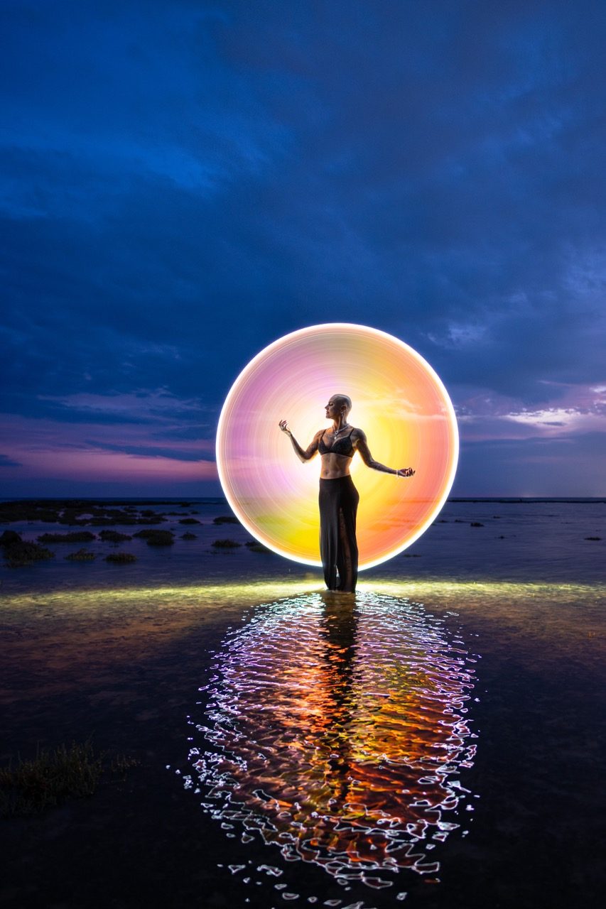 Light painting photo 2025 by Andrea Riezzo — Sublument — 034