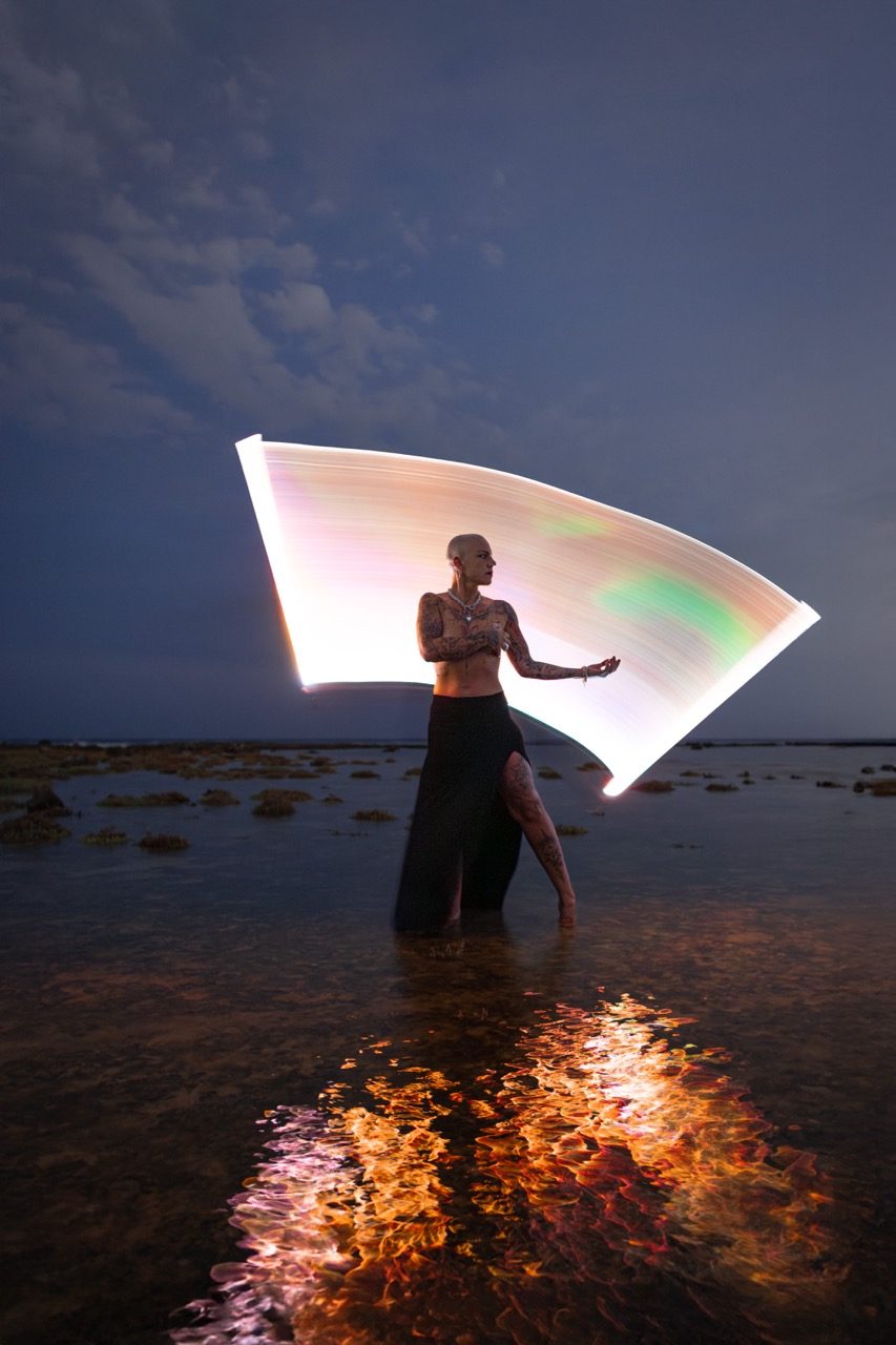 Light painting photo 2025 by Andrea Riezzo — Sublument — 036