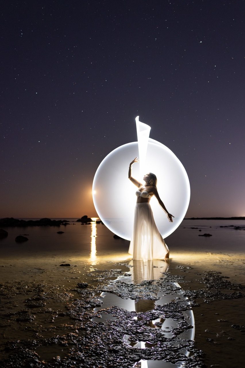 Light painting photo 2025 by Andrea Riezzo — Sublument — 037