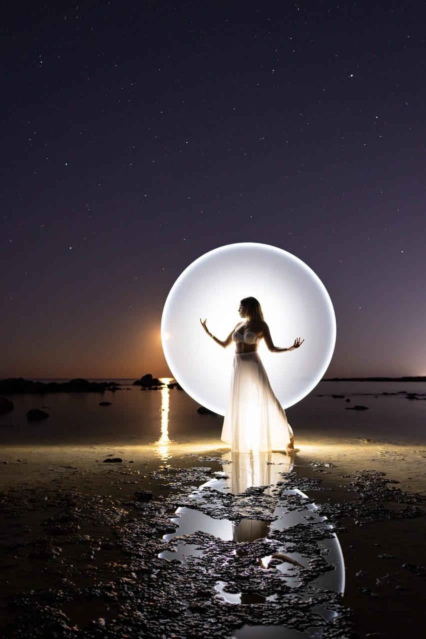 Light painting photo 2025 by Andrea Riezzo — Sublument — 038