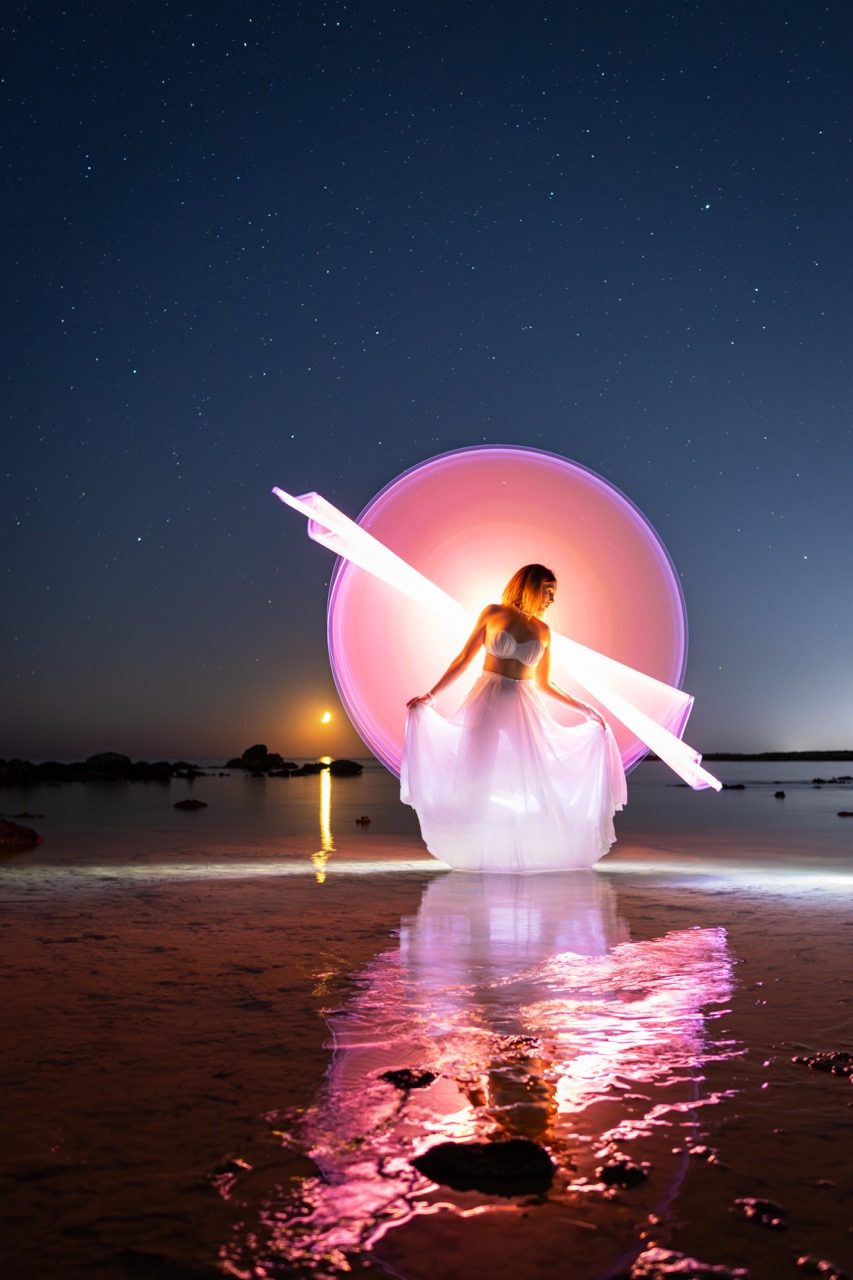 Light painting photo 2025 by Andrea Riezzo — Sublument — 039