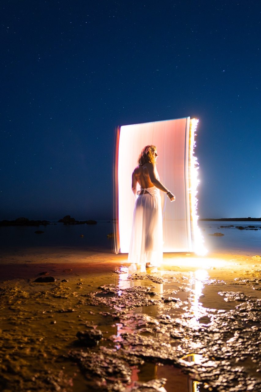 Light painting photo 2025 by Andrea Riezzo — Sublument — 040