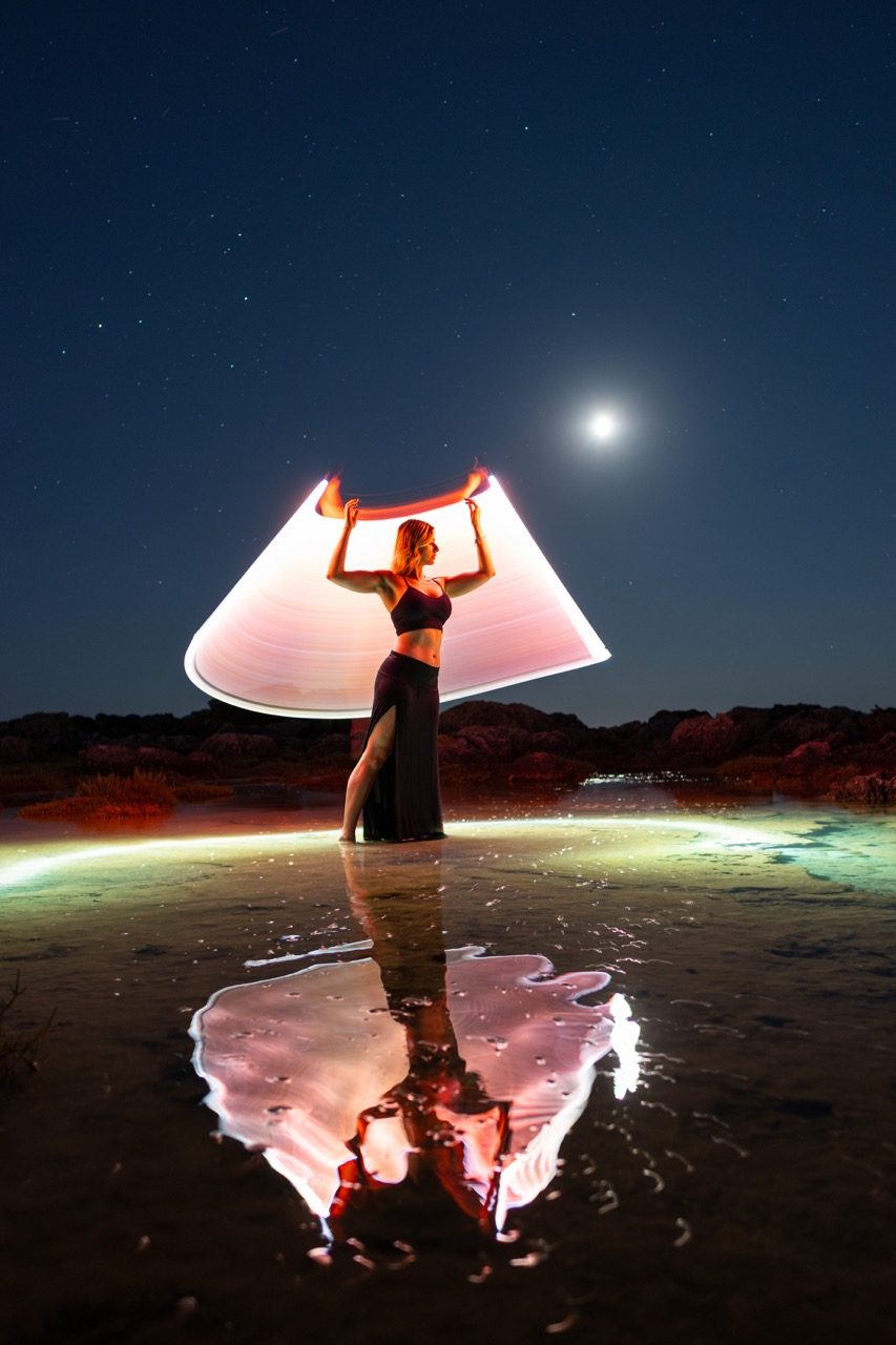 Light painting photo 2025 by Andrea Riezzo — Sublument — 043