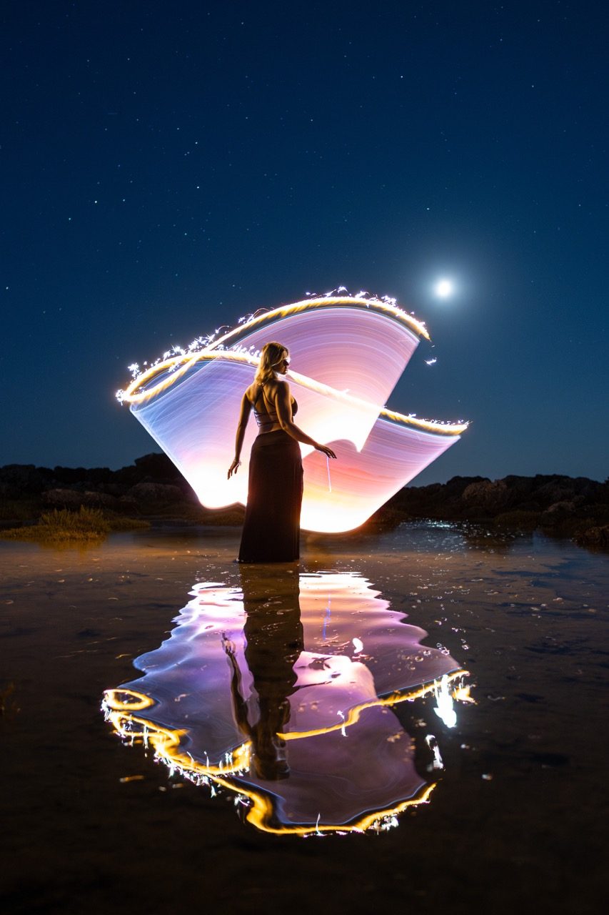 Light painting photo 2025 by Andrea Riezzo — Sublument — 046