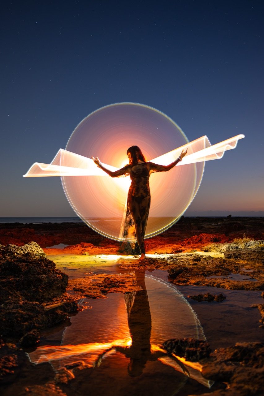 Light painting photo 2025 by Andrea Riezzo — Sublument — 047