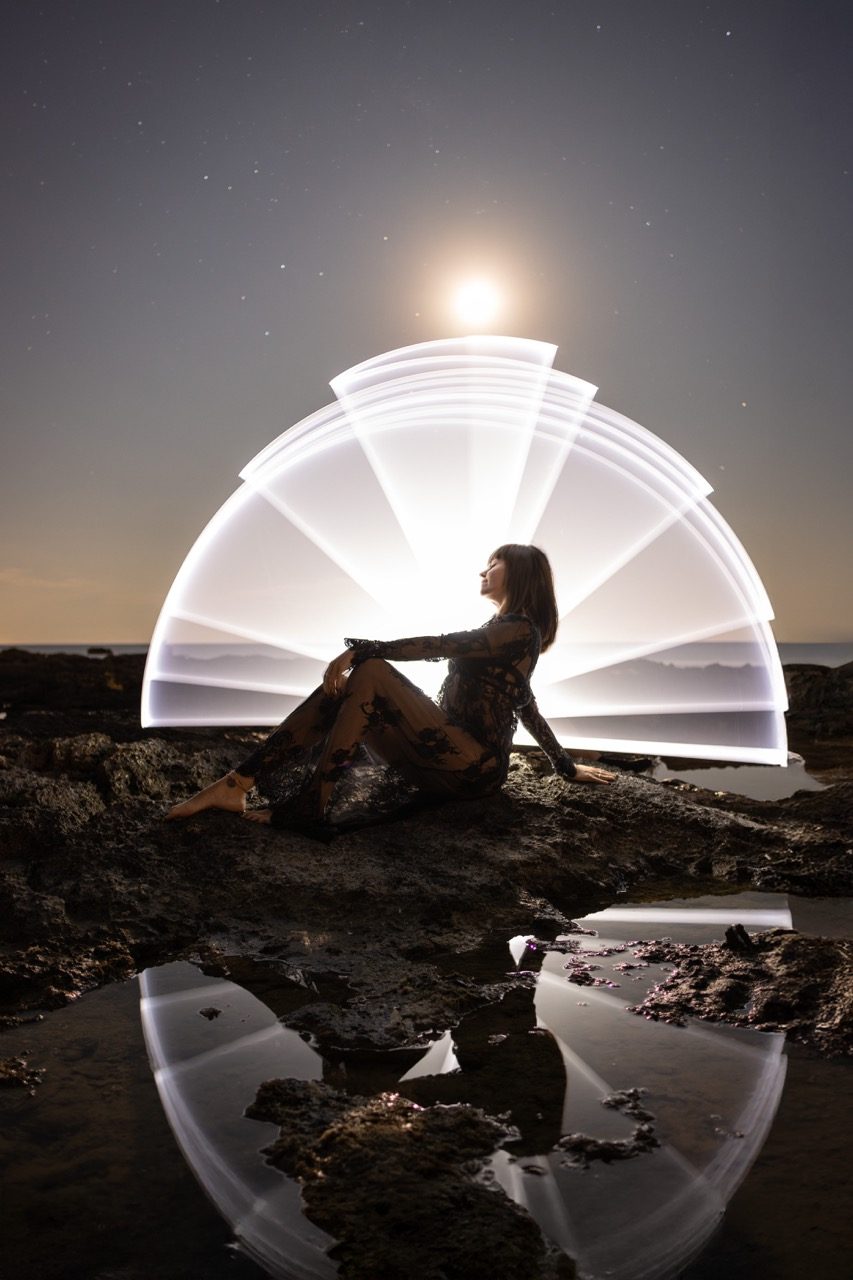 Light painting photo 2025 by Andrea Riezzo — Sublument — 049