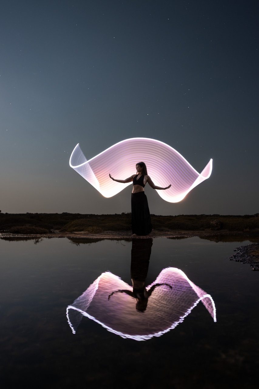 Light painting photo 2025 by Andrea Riezzo — Sublument — 052