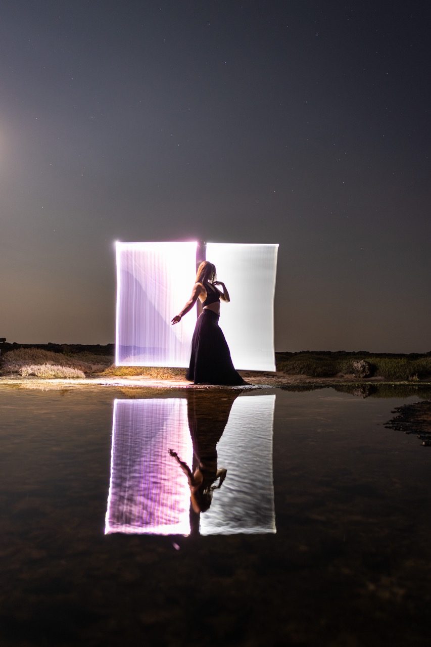 Light painting photo 2025 by Andrea Riezzo — Sublument — 054
