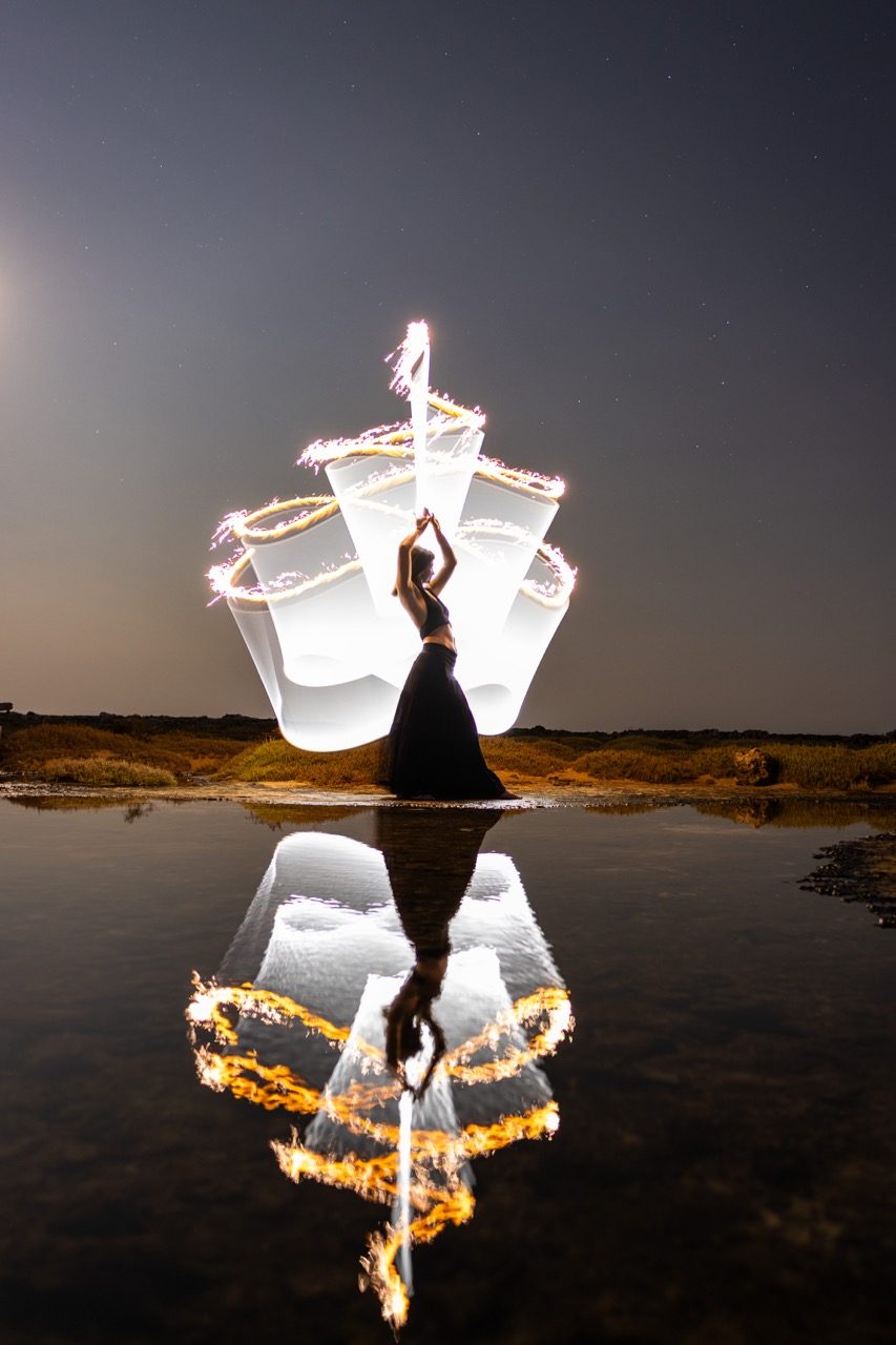 Light painting photo 2025 by Andrea Riezzo — Sublument — 055