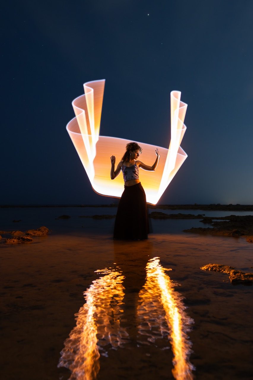 Light painting photo 2025 by Andrea Riezzo — Sublument — 056