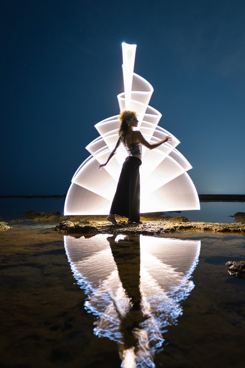 Light painting photo 2025 by Andrea Riezzo — Sublument — 057