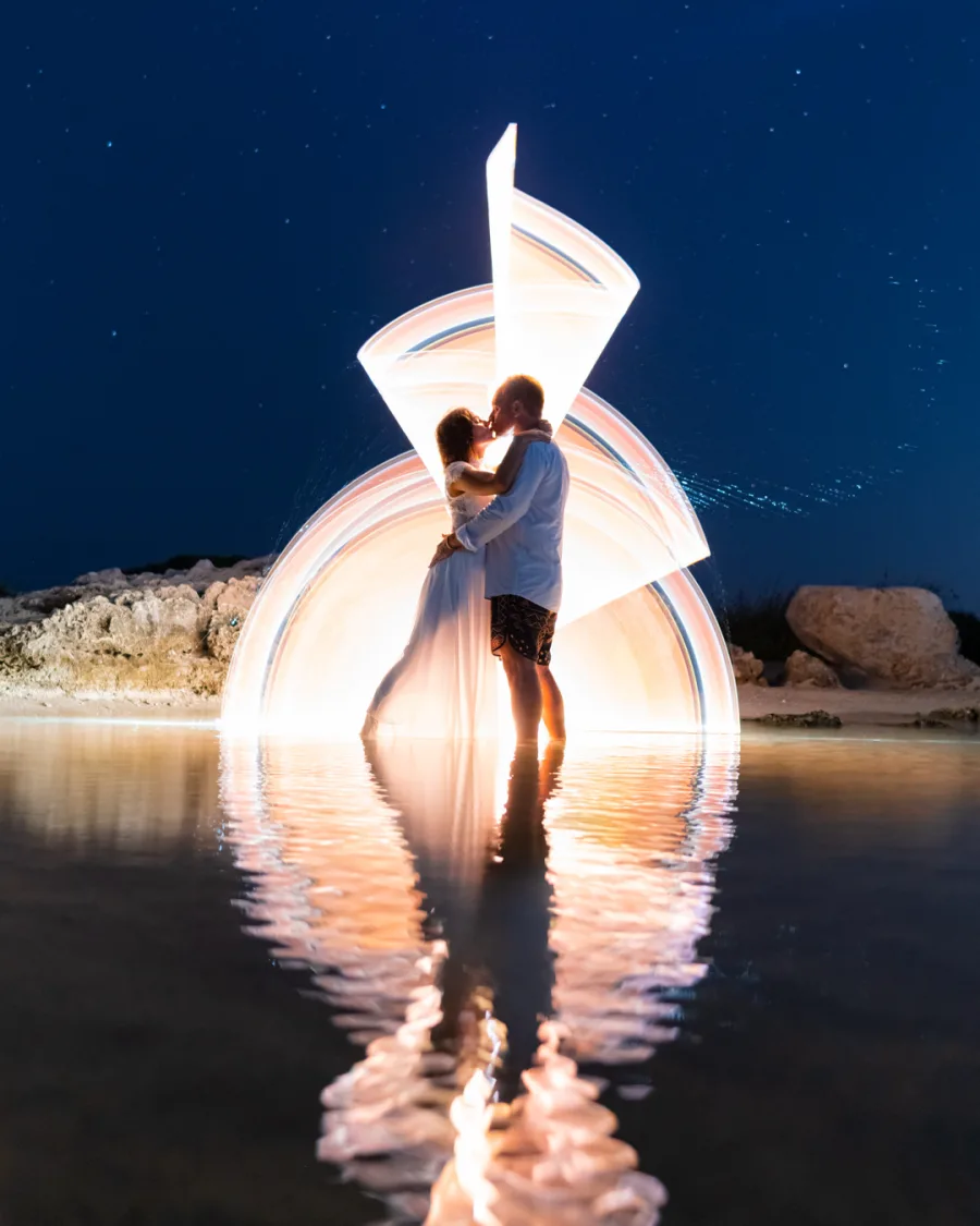 Light-Painting in Italy