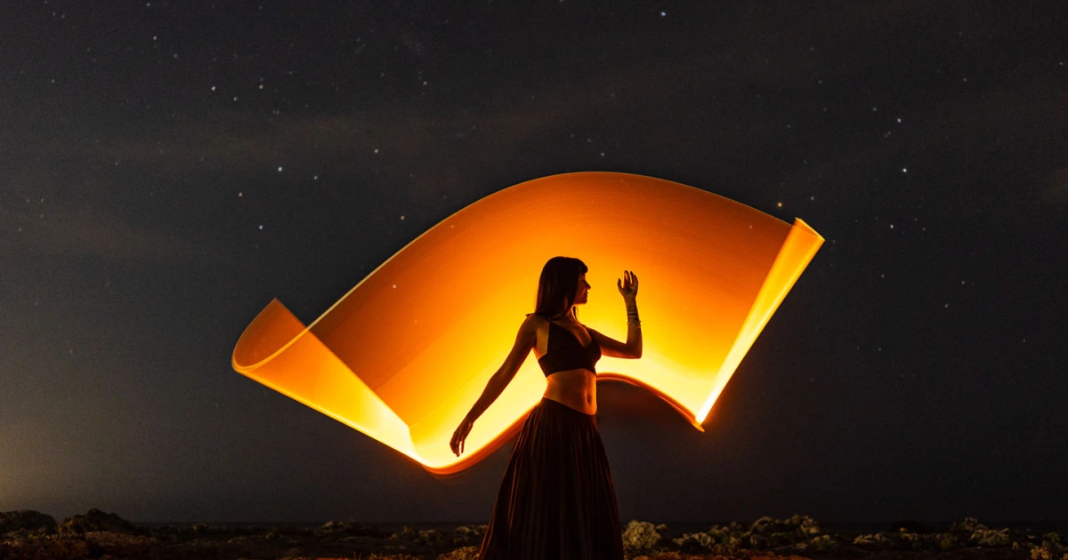 Blog about Light-Painting photography