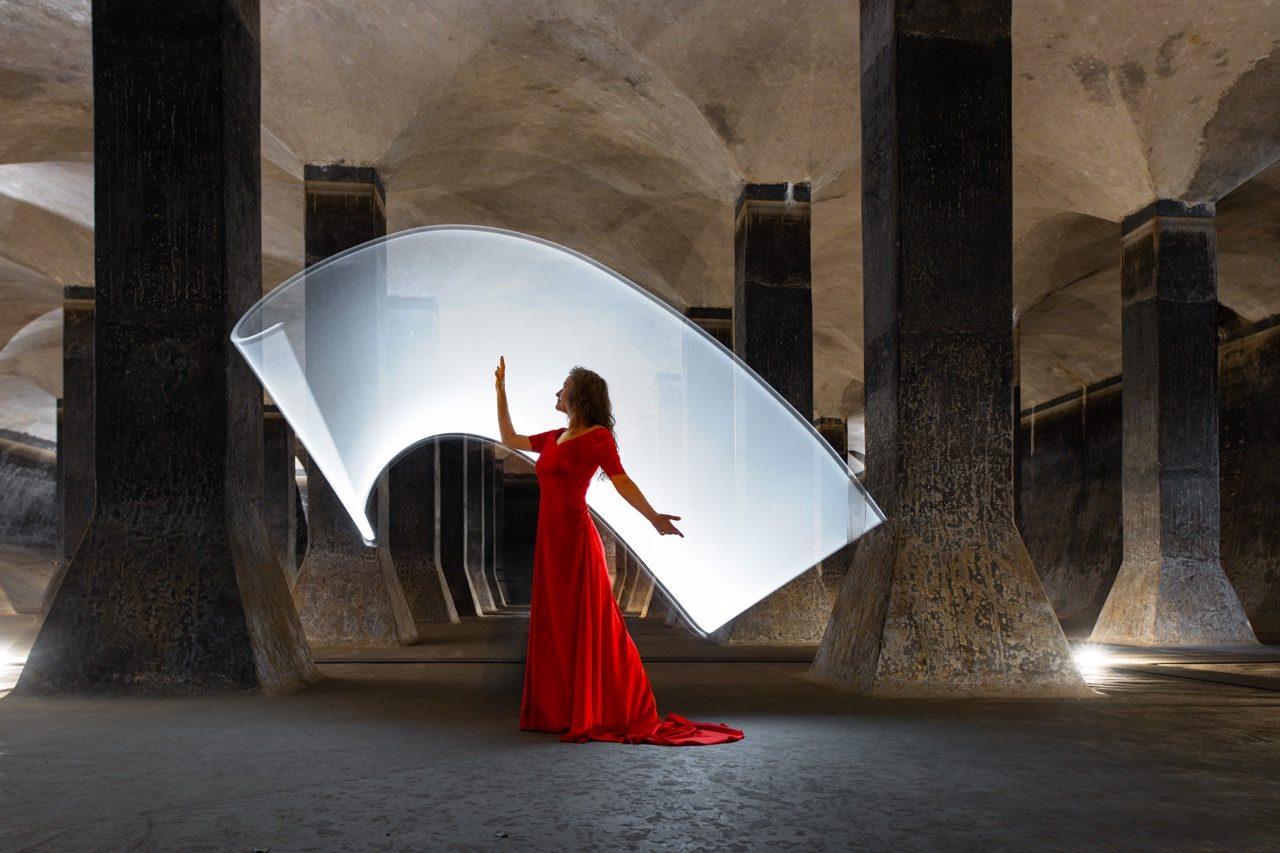 Light Painting in Brno Water Tanks