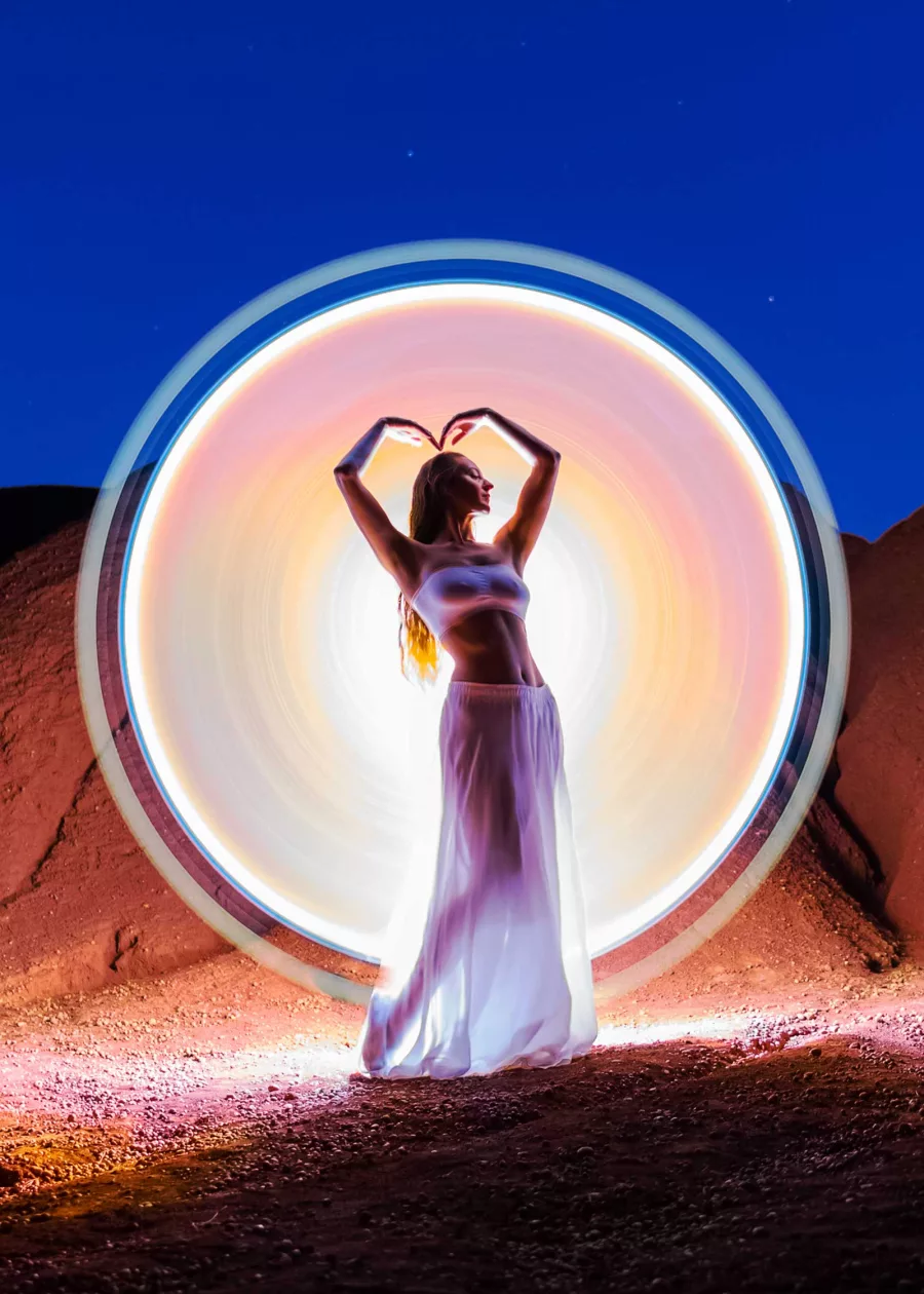 Light Painting in Italy