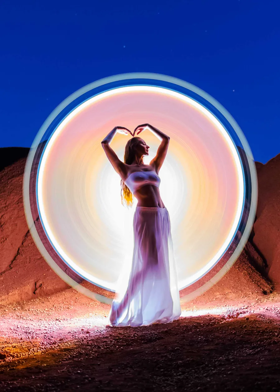 Light Painting in Italy