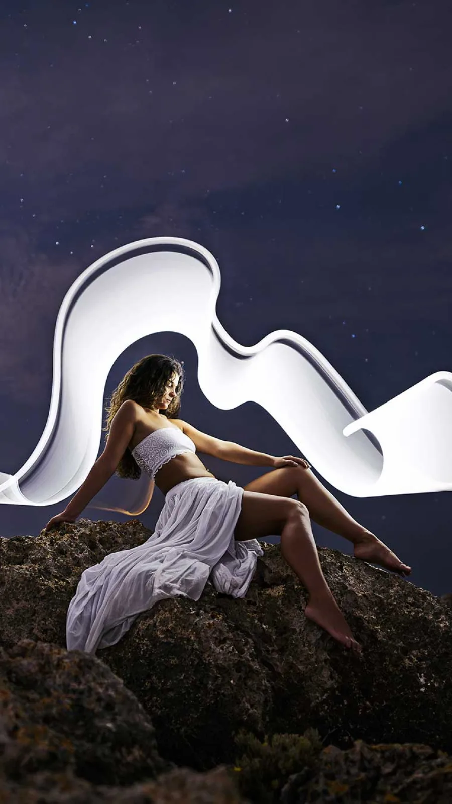 Light-painting fotografia